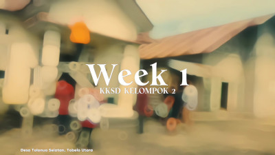 Week 1 kksd